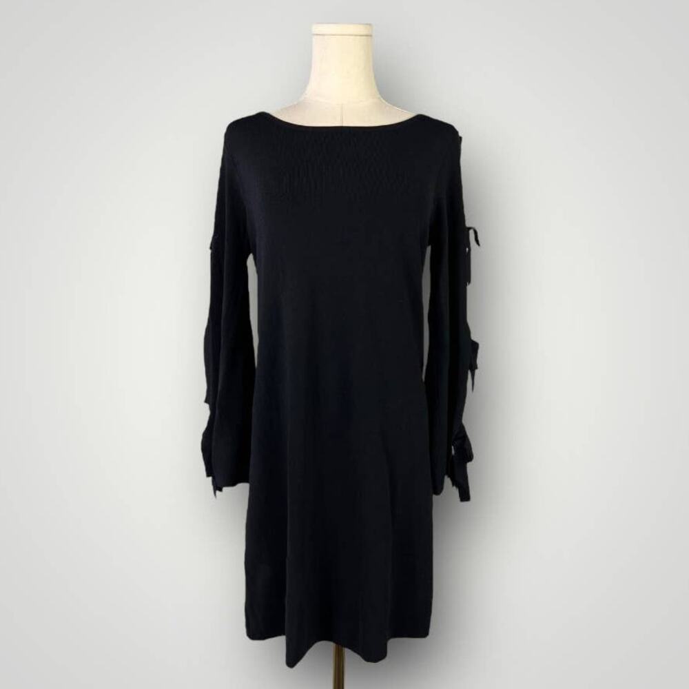 Milly Tied-Together Flare Sleeve Mini Dress Size Small